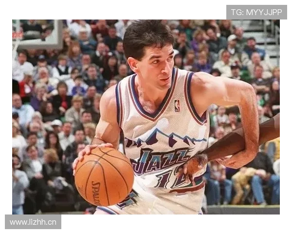 斯托克顿无球掩护制造错位，改变爵士进攻节奏